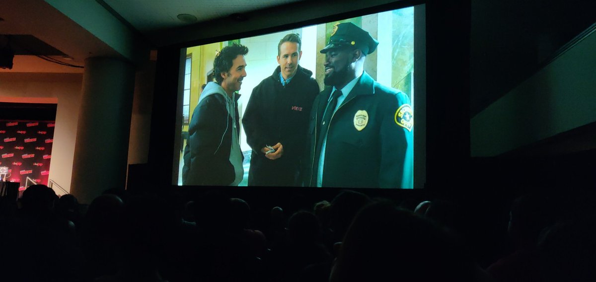 High5thePodcast's tweet photo. @LilRel4 just broke the news that "Definitely, Maybe" is his favorite @VancityReynolds  movie. HOT TAKE

#NYCC2019  #fox #ProNerd #HighFiveDoesNYCC #HighFiveThePodcast #FreeGuy #videogames https://t.co/lGyysFwBLr