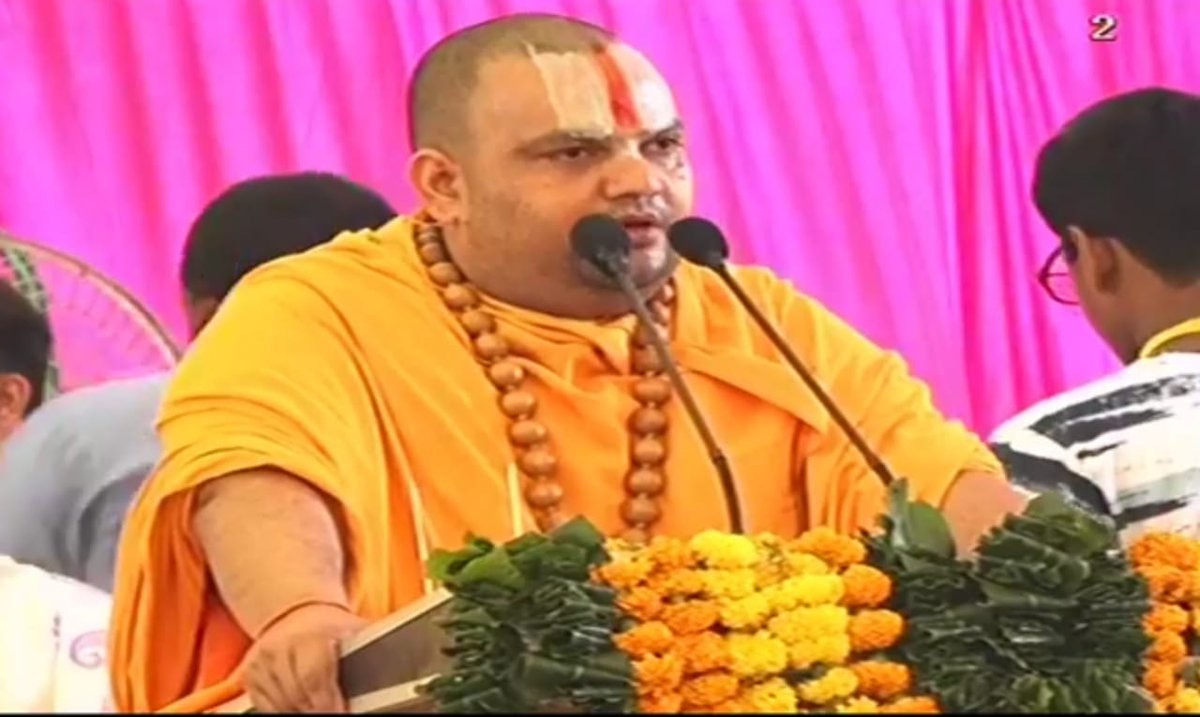 Jagatguru Ramdineshacharya ji Maharaj ayodhya tweet media