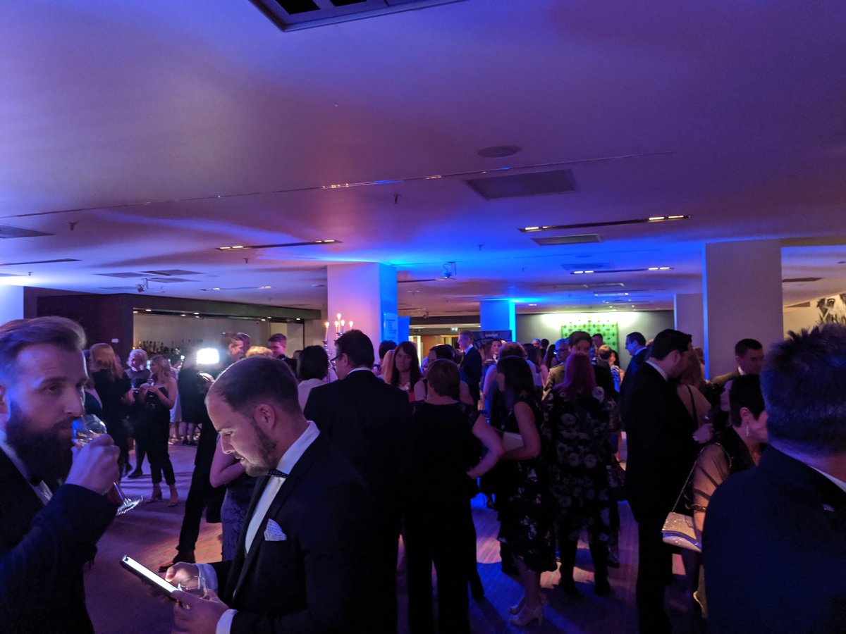 Great crowd for @CIPR_Scotland #PRideSCO - can't wait for the ceremony to start and see all the amazing #PR on show!