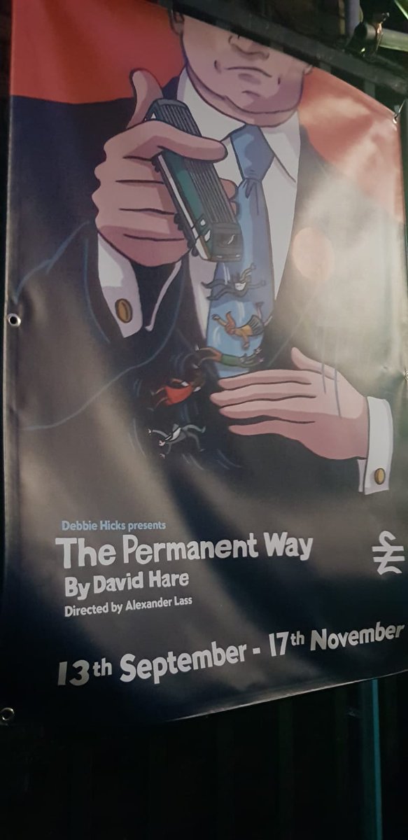 First A Level Theatre Studies trip of the academic year. A site specific production of 'The Permanent Way' at London's leading venue for alternative and immersive arts. @thevaultsuk #theatremakersoftomorrow #aleveldrama #sitespecificperformance #schooltrip