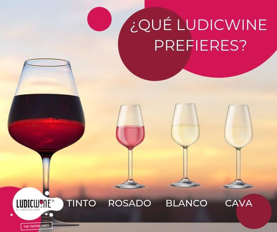 ¿Eres más de tinto o de blanco 🙄? Elige la variedad de vino que prefieras y… ¡a disfrutar jugando con Ludicwine 😍! 

➡️ ow.ly/kBmk30pEJVD

#ludicwine #cataaciegas #wine #vino #juegodelvino #regalosoriginales #cata #cena #FelizJueves #diversion #tinto #regaloperfecto