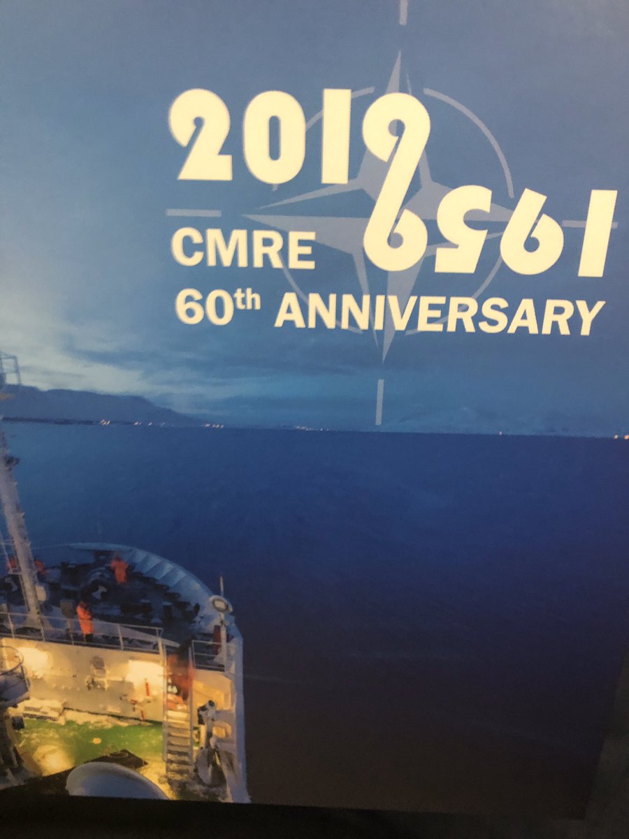 Happy bday <a href="/sto_cmre/">Centre for Maritime Research & Experimentation</a>: so insightful to hear and see today about all the wonders your team has been doing for the past 60 years and will for the years to come. <a href="/NATO_DefCollege/">NATO Defense College</a> <a href="/NATO_DefCollege/">NATO Defense College</a> #wearenato