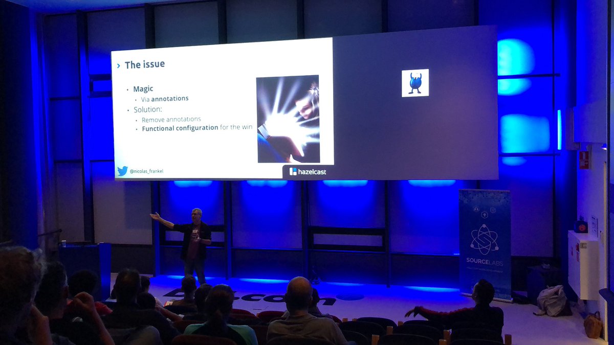 jwalgemoed's tweet photo. Final evening session with @nicolas_frankel at the #kotlineverywhere event in Utrecht, hosted by @Srclbs @bol_com_Techlab @OpenValue @SkyworkzNL and Flock. Great content and fun as usual! https://t.co/petZw2Qphf