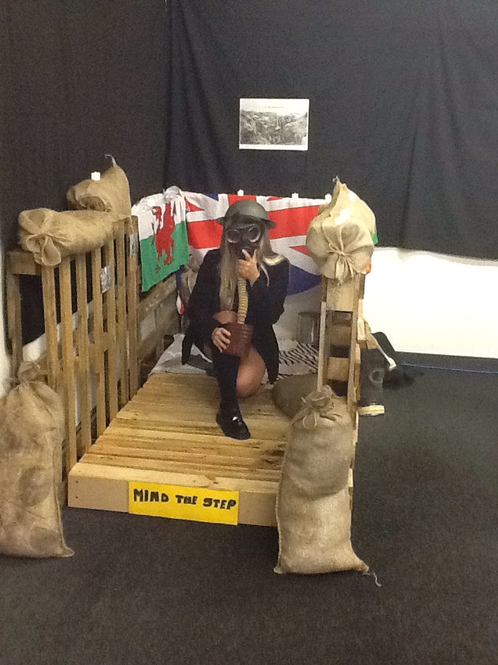 CULCHETHHISTORY's tweet photo. Life in the trenches #WeAreCHS @CulchethHS https://t.co/i3B67Kf5C4