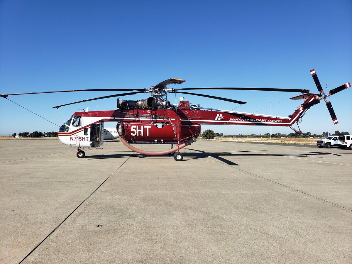 willweisgerber's tweet image. (5HT) Skycrane aka &quot;Iron Maiden&quot;
Very impressive piece of fire equipment. Working on mobile retardant bases over the years, I have personally seen these helicopters get the job done. #fireseason2019
#perimetersolutions #phoschek