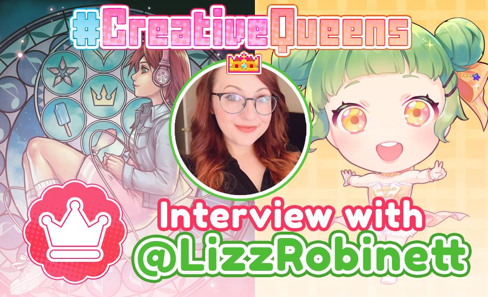 greatgretuski's tweet photo. Episode 2 of #CreativeQueens is out! Every few weeks we feature an up and coming female content creator in the video game and animation industries!
This week we interviewed YouTube Singer and Cover Artist, @LizzRobinett ๐ Check it out! https://t.co/uGEHzRjys0 ๐ https://t.co/d3NCF6CVKD