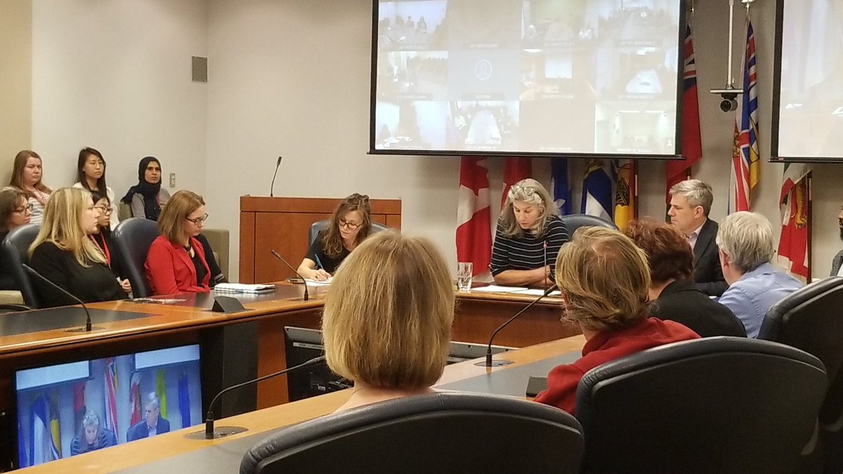 RonGerold's tweet photo. We are being introduced to our new Ombudsperson at AAFC, Jane (Jennifer) Taylor. This is an important part of culture change to make our department more inclusive. #GCAggie  @BeyondGC2020 https://t.co/7oagum9D6X