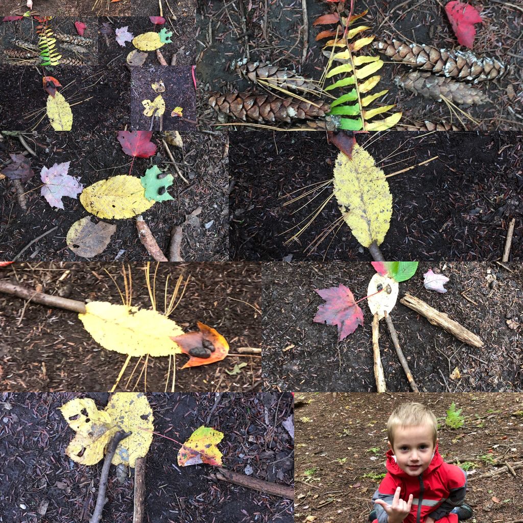 Ms. Karen’s class at the WRUD Bethel campus listened to the book Leaf Man and then made ECO (educating children outdoors) animals. 

#wildcatpride  #oneschooltwocampuses 
#wrud
#vted