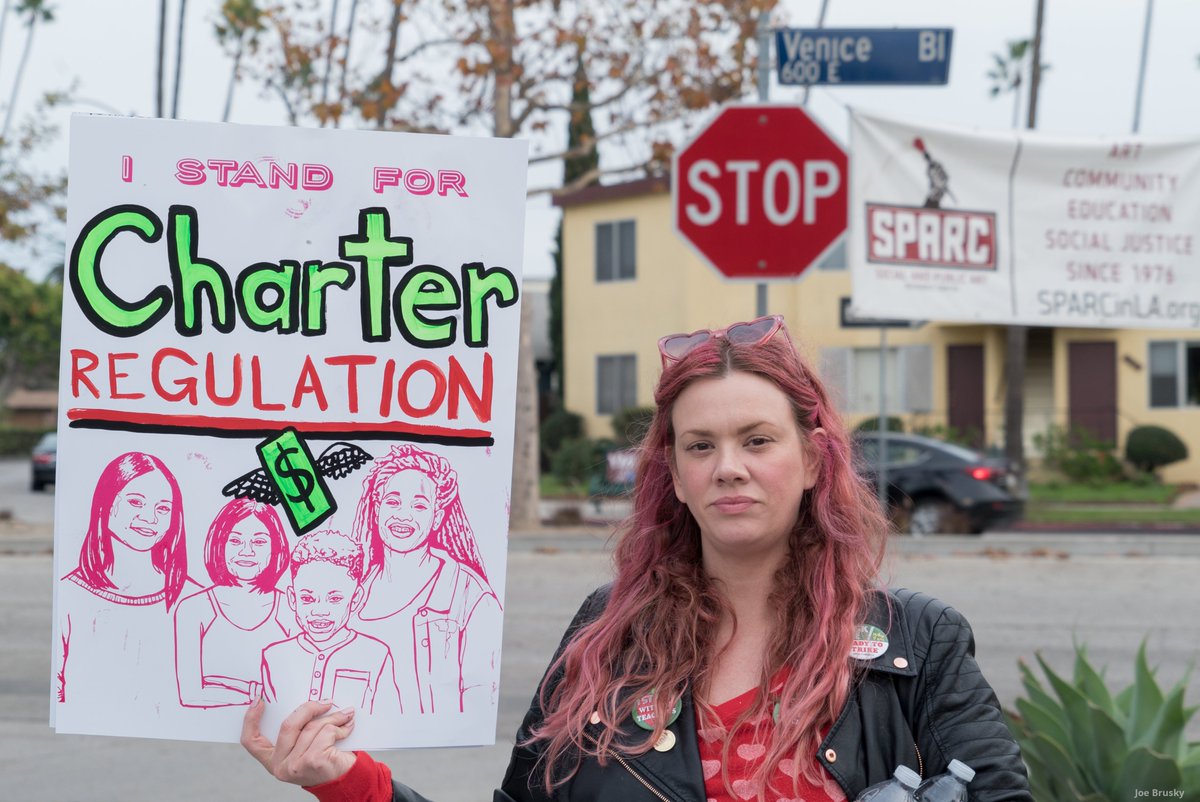 .@UTLAnow & @OaklandEA Strikes still scoring victories!

CA Gov. Newsome signed #AB1505. It helps stop unchecked growth of charters & returns charter authorizing to local level allowing 4 greater accountability to make sure ALL students are being served. #StrikesMatter #REDforED