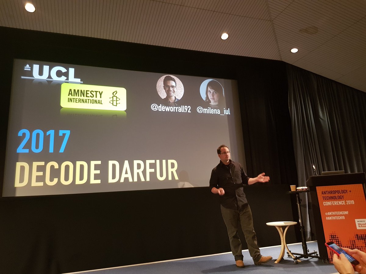 AzadianZobay's tweet photo. Thank you @JCornebise for your talk #AI for Good? at the #AnthTech19 @anthtechconf @MundyAnson https://t.co/ADx7lExTQ6