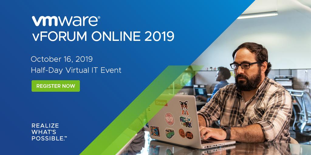 virtually_doug's tweet image. Follow the #vForumOnline hashtag today to keep up with the discussion around all things @VMware, and join sessions here: bit.ly/2p4yDuJ