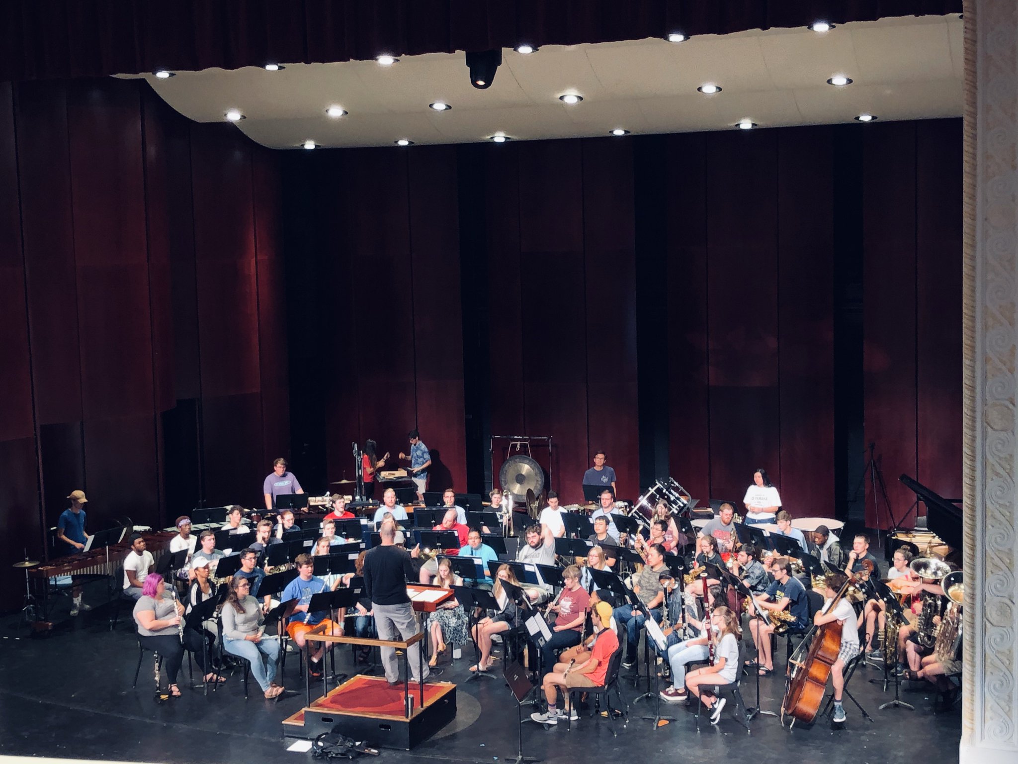 UNCG Bands and Orchestras on Twitter "We had a great final rehearsal