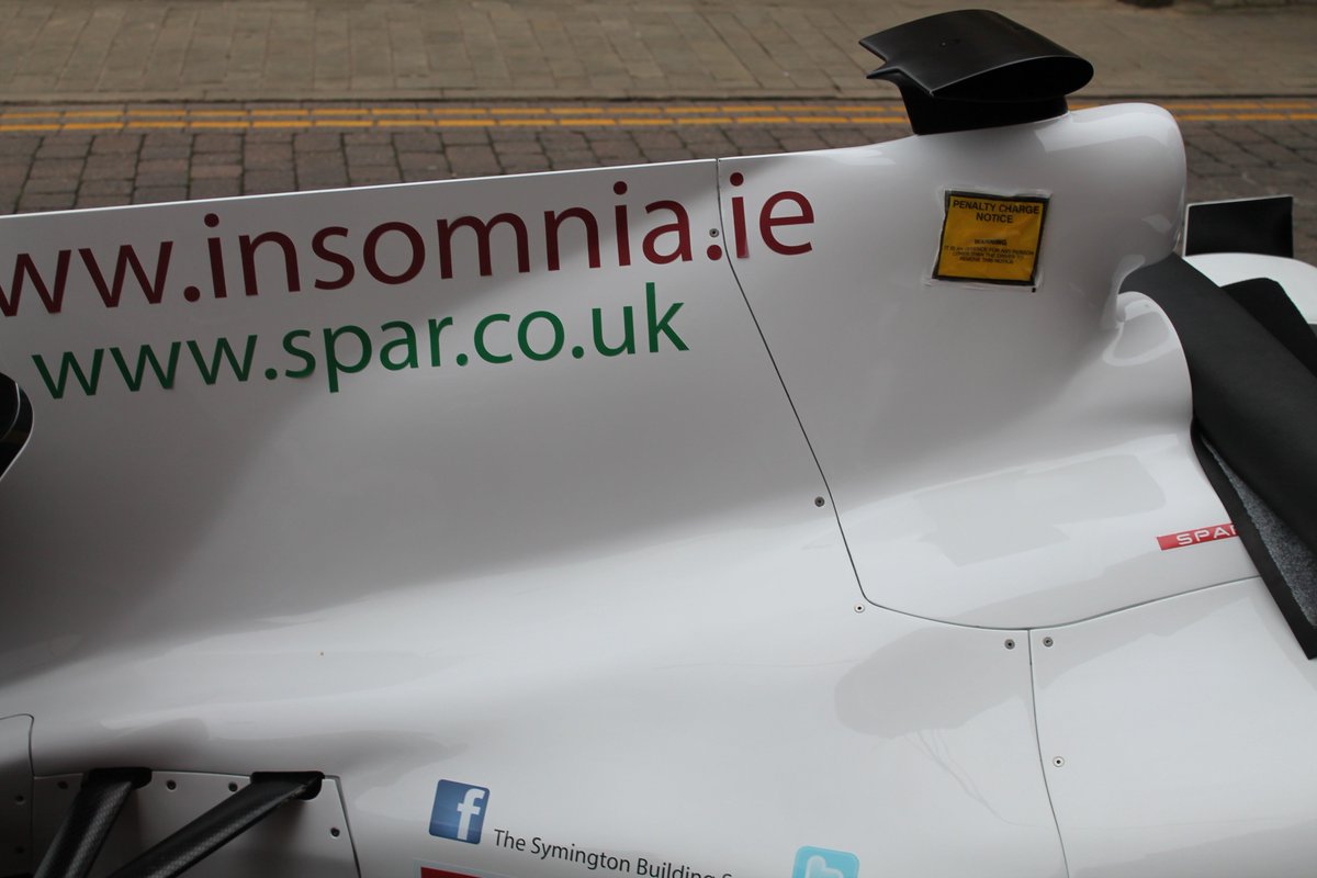 Here's a little throwback to the time one of our F1™ Simulators was given a parking ticket!

Fortunately it turned out to just be a good excuse to snap a great photo!