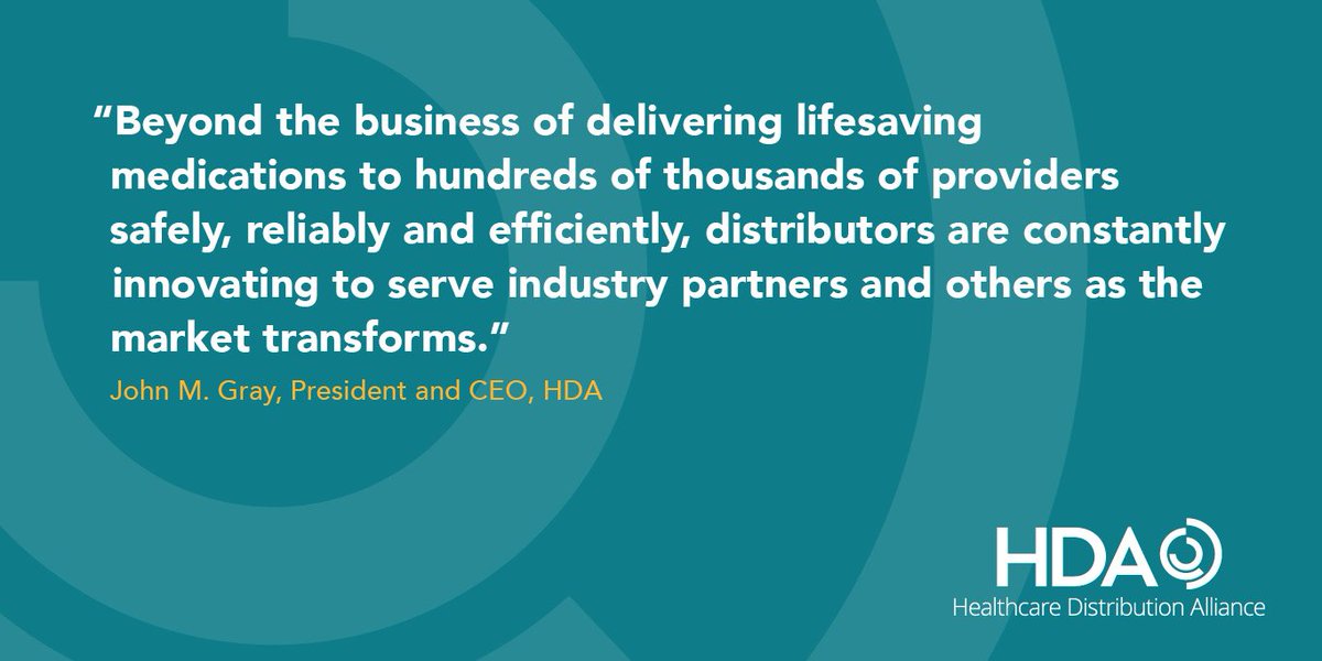 Distributors play a critical role in the #healthcare system by amplifying efficiency and strengthening the safety and security of the supply chain. Read more from the Role of Distributors report:  healthdelivered.org