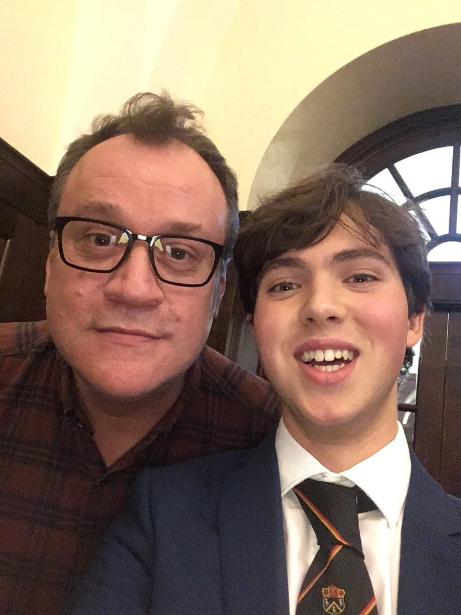 BruQuinney's tweet photo. Huge thanks to Russell T Davies, who spoke @MGSMagic tonight. A joy to have the chance to interview him briefly, such a warm and inspirational character too. Looking forward to watching his new @Channel4 series #Boys next year. #DoctorWho #yearsandyearsbbc #QueerasFolk https://t.co/nsRecmixL0