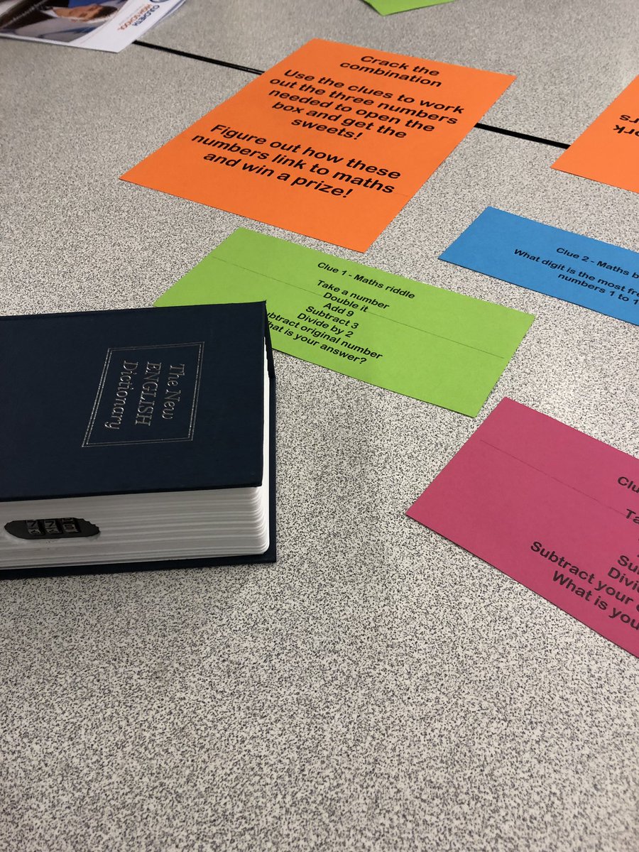 CULCHETHMATHS's tweet photo. Come visit us in Maths! We’ve got puzzles, kahoot, codebreakers, board games and most importantly... sweets! 
🔐📱🍭 
#wearechs https://t.co/gj4Idha7Ay