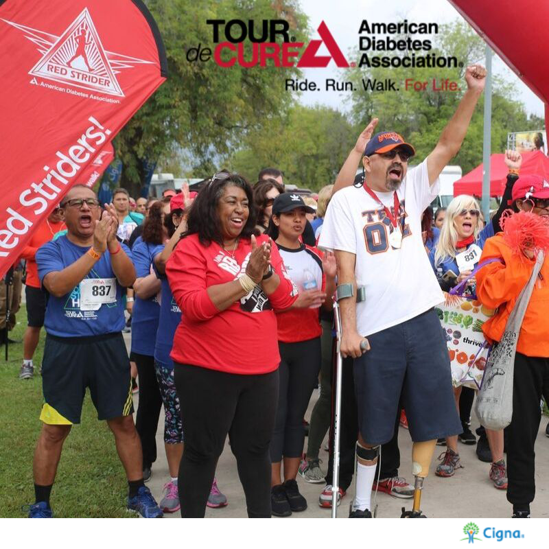 Cigna's tweet photo. Cigna is proud to support the @AmDiabetesAssn in their efforts to educate and empower communities on diabetes prevention and treatment. Come walk/run/cycle and join the team this Sunday 10/6 at Glendale Community College. https://t.co/lbHUAwGQi3 #ConnectedForLife #TDCLA #CignaCA https://t.co/5wB1hJKP4J