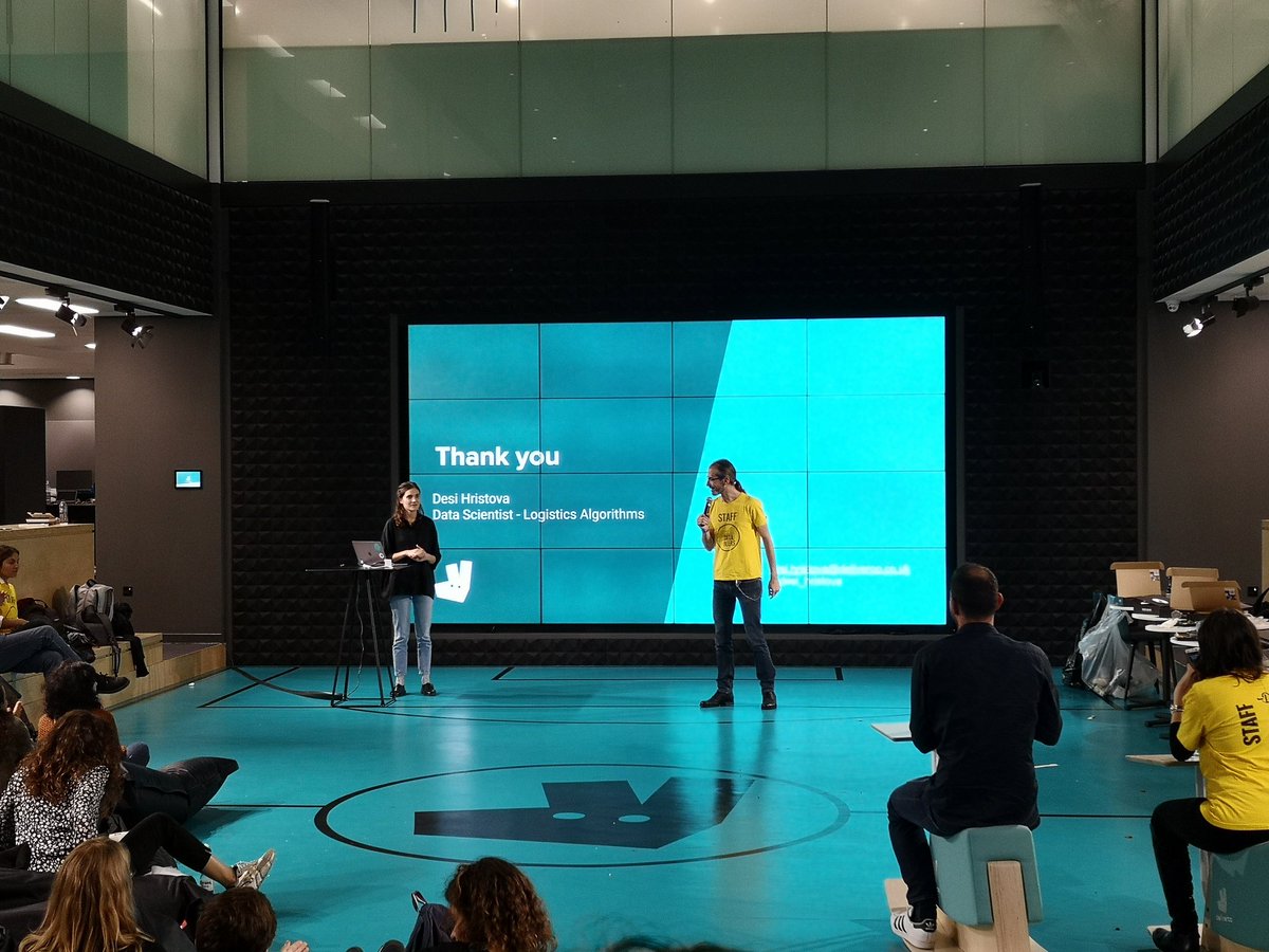 Mapping the shortest route from A to B the <a href="/desi_hristova/">Desi Hristova</a> <a href="/deliveroo/">Deliveroo</a> way <a href="/databeersldn/">Databeers London</a>