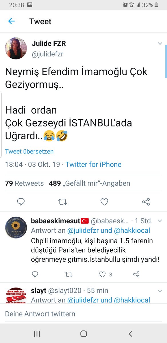 Günün tweeti:)))
<a href="/julidefzr/">Julide FZR</a>

#gülmekserbest