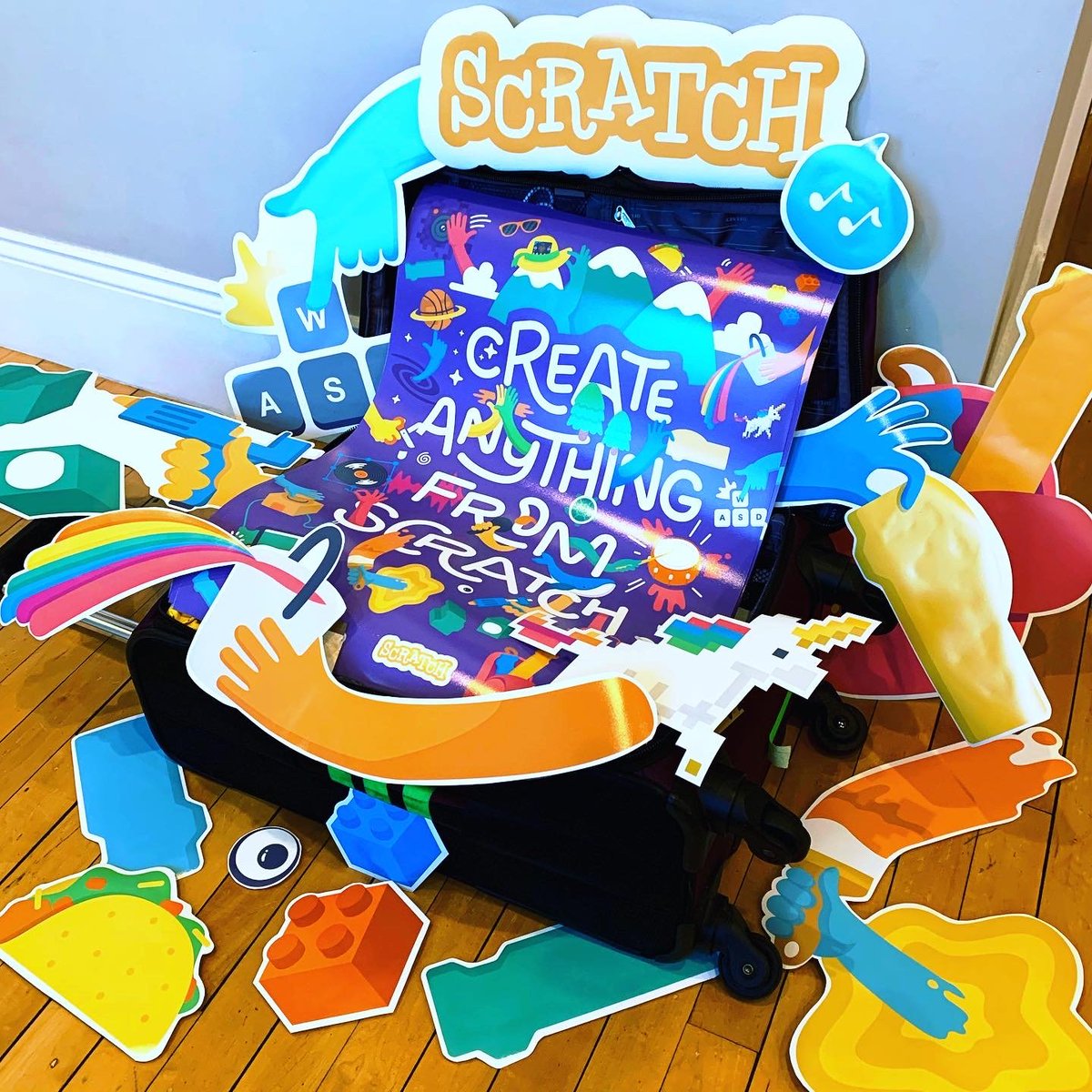 If you're at #CLS2019 stop by the <a href="/scratch/">Scratch Team</a> tech demo at 6pm and explore ways to connect Scratch to your #students, communities and educational practice. Take pics with fun #scratch props, meet members of the team and check out our learning resources #scratchinpractice