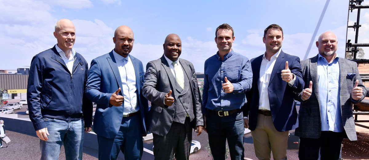 AtterburyProp's tweet image. Atterbury launched the 1st phase of the new R6bn #CastleGate precinct in Pretoria today. @GautengGov 
@GautengPremier @DavidMakhura @CityTshwane @eMokgalapa @TshwaneEconDev Isak Pietersen, development partners Talis Holdings and The Carl Erasmus Trust plus other guests were there