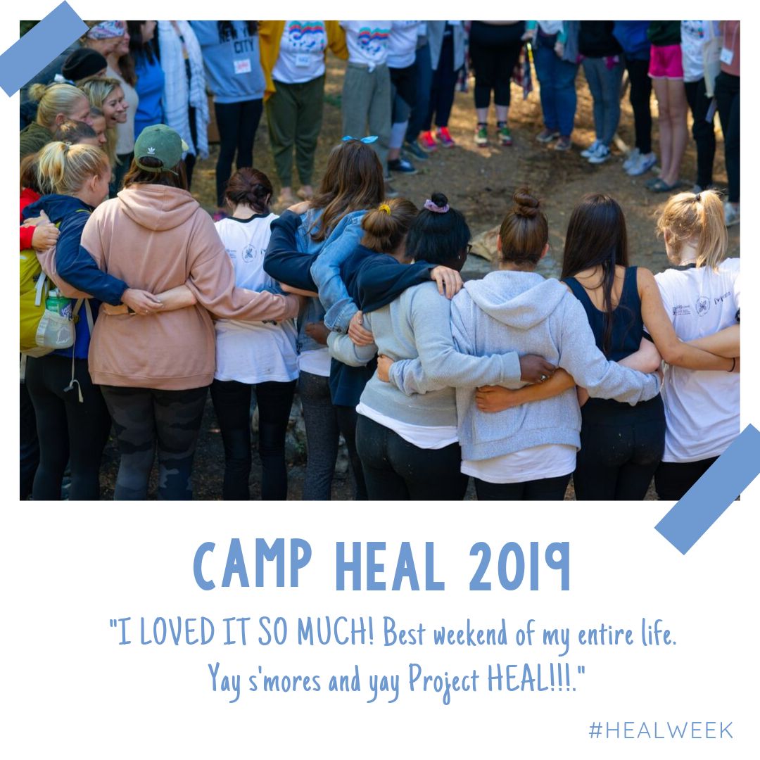 TheProjectHEAL's tweet photo. This past weekend we held the inaugural #CampHEAL π
Camp HEAL included workshops and recovery-friendly outdoor activities led by celebrity champions, influencers, and partnering organizations ππ»
#HEALweek https://t.co/188R4ttlO4
