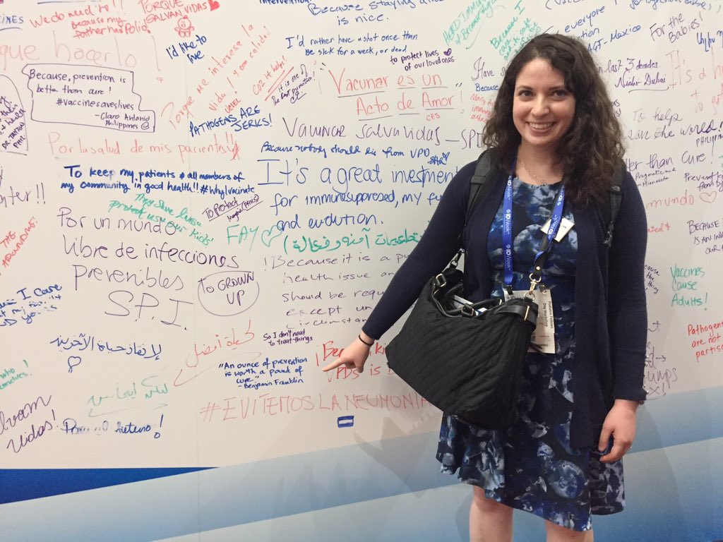 aedesmond's tweet photo. #WhyIVaccinate #IDWeek2019 https://t.co/0VHy2g8HQZ