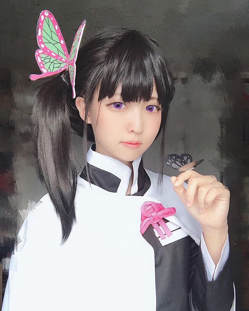 鬼滅の刃 風 栗花落カナヲ コスプレ衣装 ウィッグ 靴 刀 道具 Cosplay ...