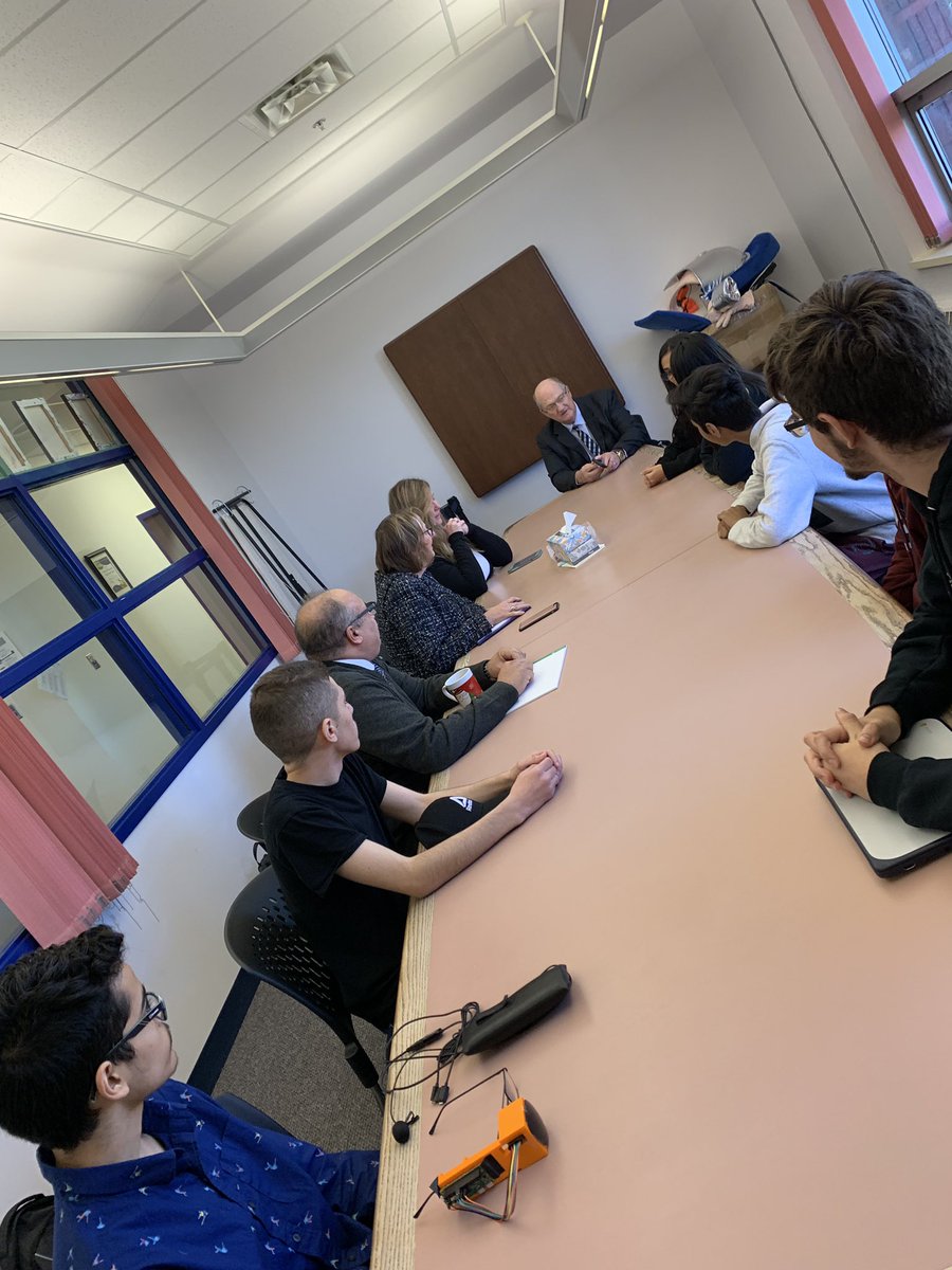cynthia_shelley's tweet photo. Thanks to Leanna and Kathy from Alberta Education who visited @WWhighschool to learn about WW’s computer science @FMPSD @DougNicholls2 #QueensInCode #SecurityUpgrade #AI #WestwoodCoders #YouthComputing #3DPrinting #CommunityCodeDay #ScienceFairInnovation #WeatherStation #Robotics https://t.co/JMiWGSHWbS