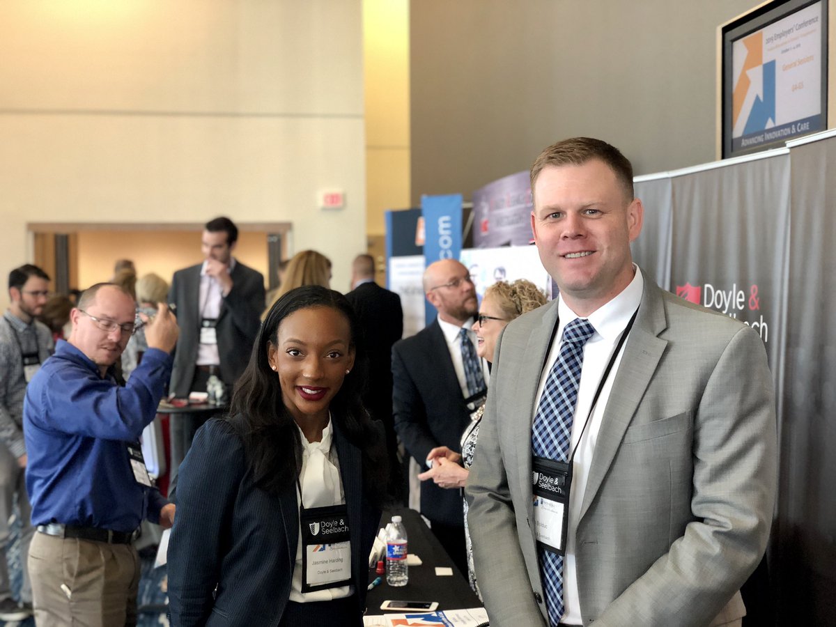 KarlSeelbach's tweet photo. Doyle &amp; Seelbach PLLC’s team is in full force at the PartnerSource Employers’ Conference this year. Please drop by our booth to say hello and to enter a raffle for a YETI cooler filled with Austin goodies. @doyleseelbach @PartnerSource4U https://t.co/dSqPWhnQ1j