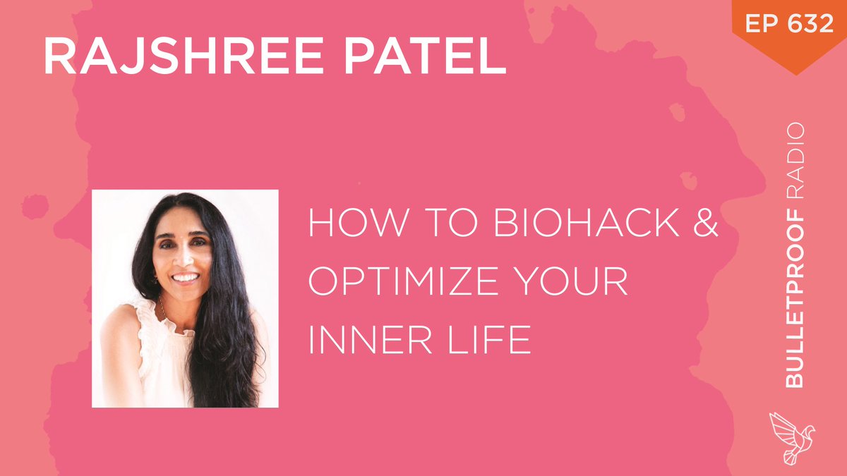 ByRajshree's tweet photo. Check it out, I was on Bulletproof Radio with Dave Asprey (@bulletproofexec). We had an awesome chat about how you can bulletproof your mind that I think you will enjoy. https://t.co/ogoAmzKbbU #BulletproofMind #ThePowerOfVitalForce https://t.co/8AY54G4mTE