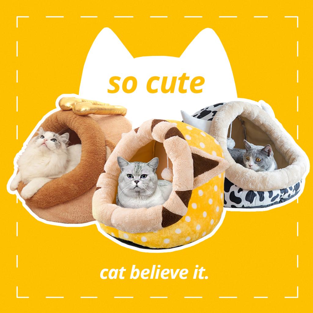 AliExpress_EN's tweet photo. Give your feline friend a stylish home to be proud of with these futuristic felt pods! 😸 20% off right now, so you will sleep easy too 👉 https://t.co/xQDWralDVv
#AliExpress #AliExpressPets #CatHome https://t.co/dIbpAdb1rd