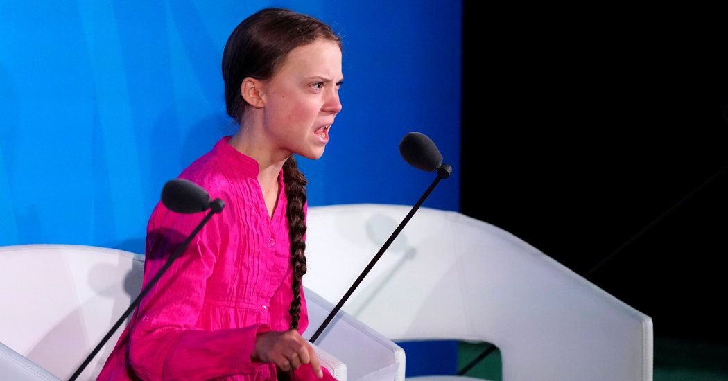 EarlBRussell's tweet image. At U.N. Climate Summit, Few Commitments and U.S. Silence buff.ly/2mE7opS @GretaThunberg #USfail #SpeakingTruthToPower  #ClimateChange #Election2020