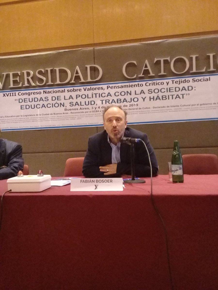Fabián Bosoer adelantó su presentacion sobre el TEMA: “Reto para la corporación política: ¿Bien común o hipocresía?

#cnv #congresosobrevalores