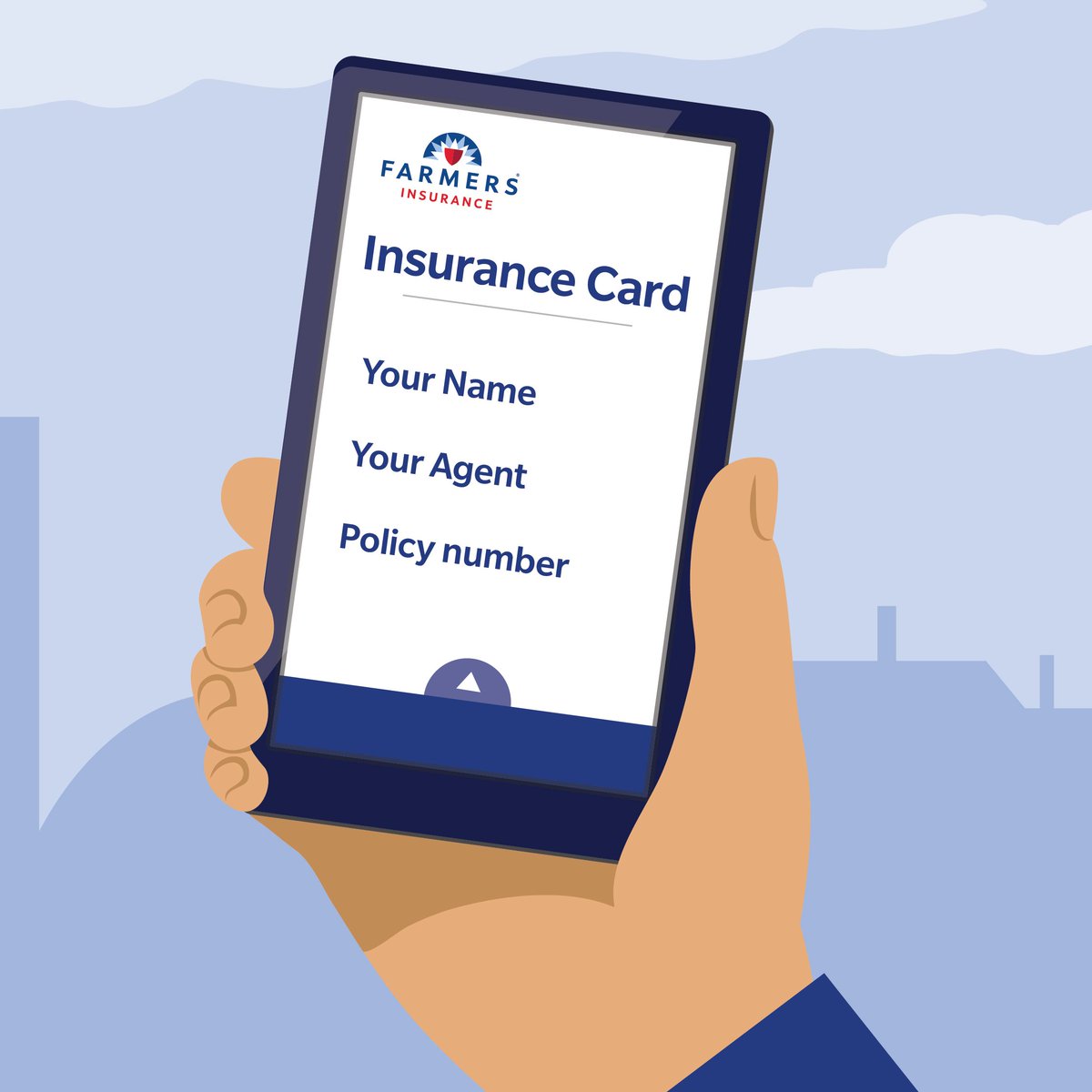 Did you know you can access your ID cards for auto and home policies on the Farmers® Mobile App without logging in? You can also email your cards to a recipient of your choice and save them to a third-party app. Call me if you have any questions.