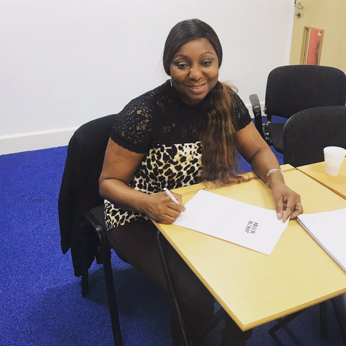 Awa is a #singlemum to 2 gorgeous tiny humans &amp; is looking to return to her career in finance after taking a break to study a Msc. Getting back into the labour market after a couple of years off can be tough though so we will work with Awa to build her confidence &amp; get her ready!