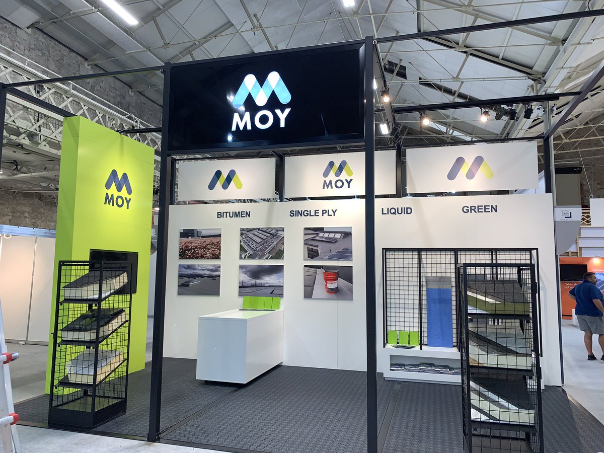 MoyMaterialsLtd's tweet photo. STAND D10
Visiting #architecturalexpo at the RDS Friday or Saturday? Pop over to our MOY stand and hear all about our #fullsystems and #roofservices Looking forward to seeing you @RIAIOnline Royal Institute of the Architects of Ireland (RIAI) show https://t.co/OhQAMvydwE
