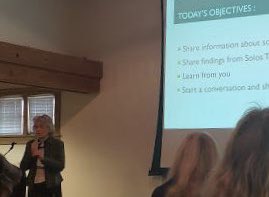 honoringchoices's tweet photo. What happens when people have no family or other support? How does Advance Care Planning change? Linda Camp shares research and findings on “solos” - people who, by choice or circumstance, are navigating aging on their own. #HCM2019 https://t.co/gmpsnQPv8r