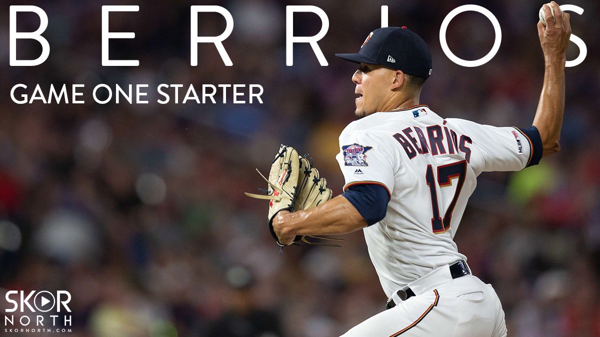 beisboldepr's tweet photo. Los Twins de Minnesota (@Twins) anunciaron que nuestro José "La Makina" Berríos (@JOLaMaKina) será su abridor en el primer juego de la serie ALDS de los Playoffs 🔥🇵🇷 https://t.co/lr7RgUyLCc