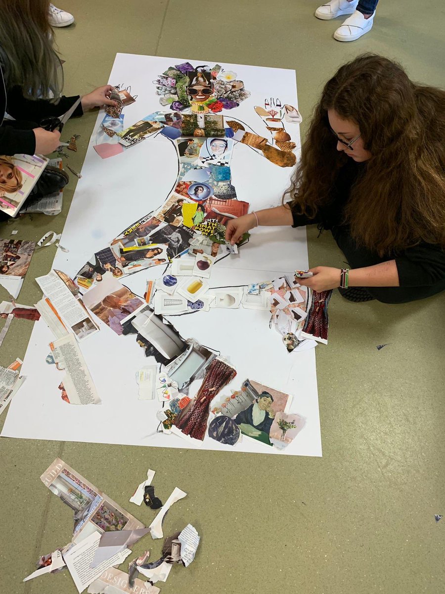 BanffAcademyBXA's tweet photo. Our S2 Expressive Arts Girls’ Group has been experimenting with different design contexts #developingcreativity #buildingskills https://t.co/R0B3JOvIAr