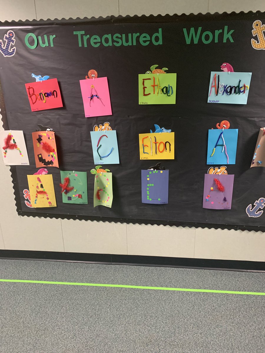 MsLuskSPED's tweet image. We are busy practicing our different lines with our special names! #PPCDRocks #FineMotor #LetterAwareness #NameID #PreK #AppliedLearning @BPE_Broncos @FortBendISD