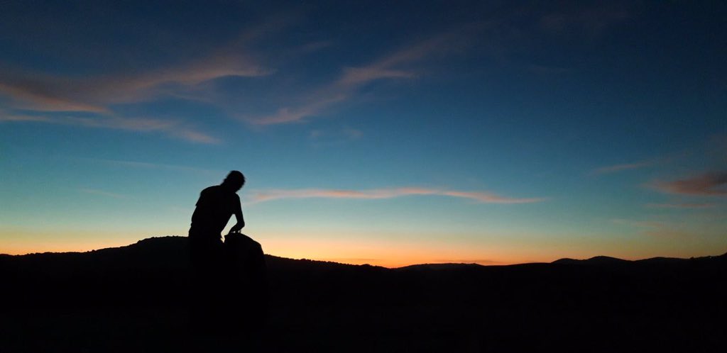 RAFHangPara's tweet photo. Sunset finish at El Bosque Landing Field on the edge of the Sierra de Grazalema Natural Park on Day 5 of the Paragliding OV to Algodonales, Spain.  Some incredibly rewarding flying for all with strong climbs to 4,000ft and above for the whole team @HQRAFSport @RAFNewssport https://t.co/vEjM1p9drC