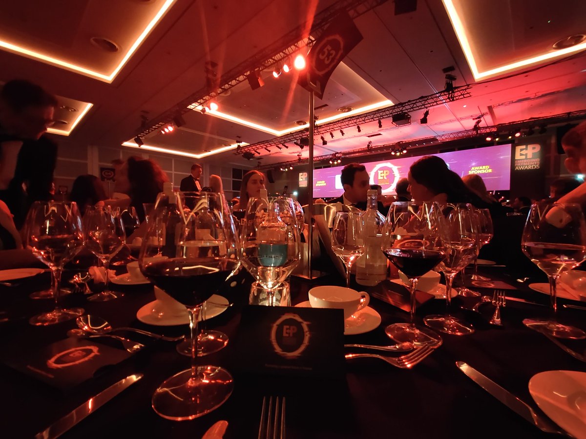 Jyotsna_Hofmann's tweet photo. #EPAwards19 sitting here with @CybertonicaLtd an amazing team 💪🏻 https://t.co/PM39EL1rJc