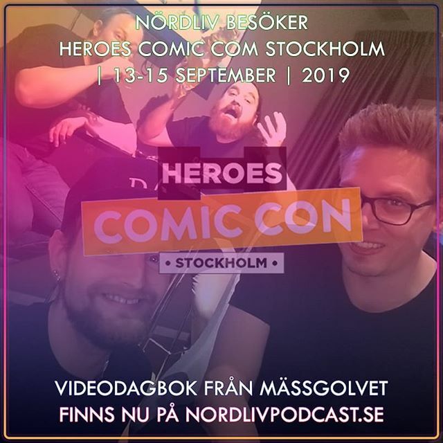 nordlivse's tweet photo. Vi var på @comicconnordics i Stockholm och när vi väl var där passade Emil och Mattias på att göra en videodagbok från mässgolvet.

In och kika på https://t.co/La4p3CI3Ay

#comicconstockholm #comicconnordics #videodagbok #kistamässan #nördliv #starwars… https://t.co/yHcKcYz7Xw https://t.co/1jxBn4XiWM