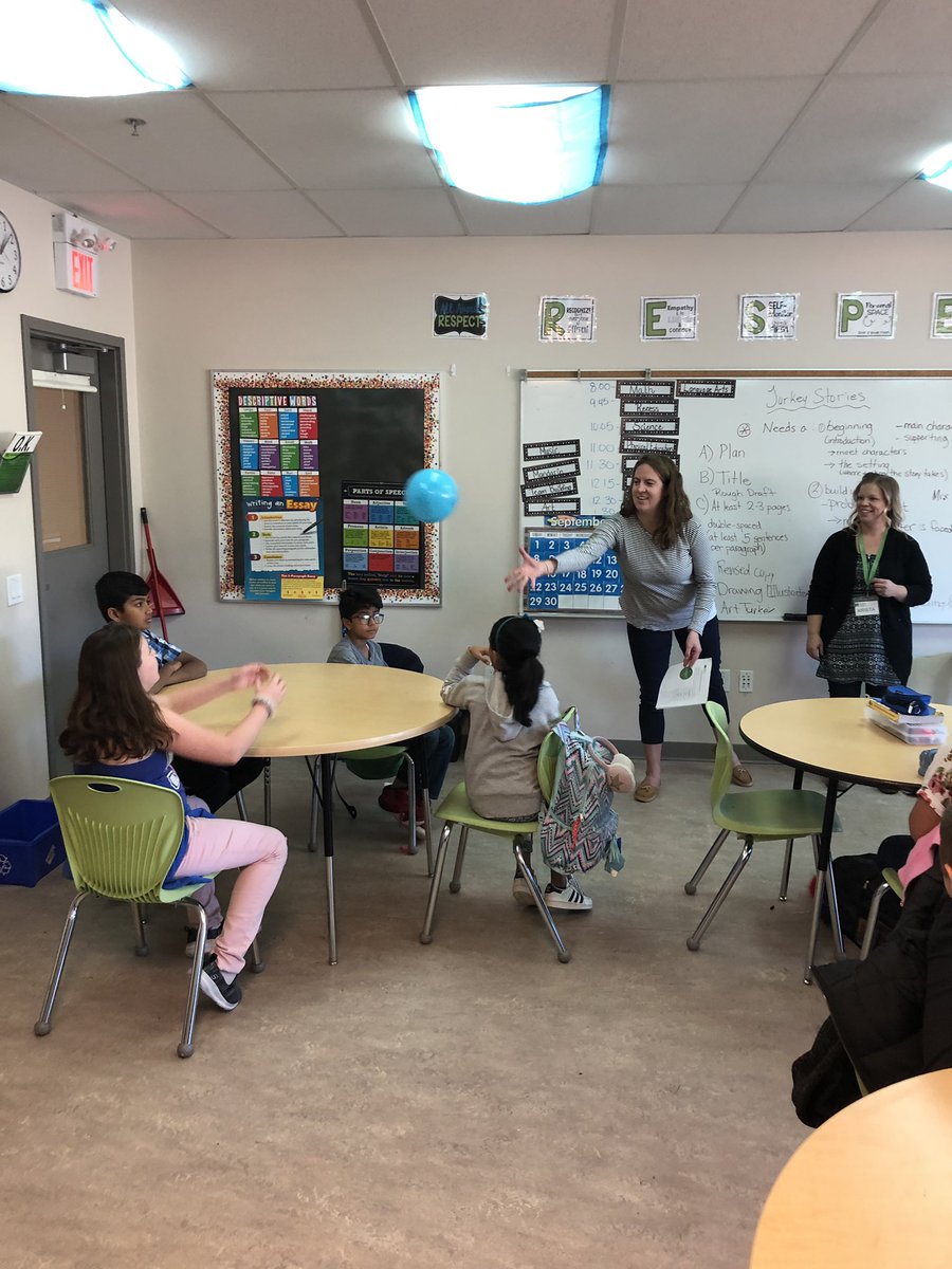 ndumoulin88's tweet photo. @CMHAWB teaching Ms.Chaisson’s Gr.5 @WGHillElem @FMPSD about positive problem solving strategies! Excited to have them back for #MIAW19 next week! https://t.co/C6Z14TUl9y