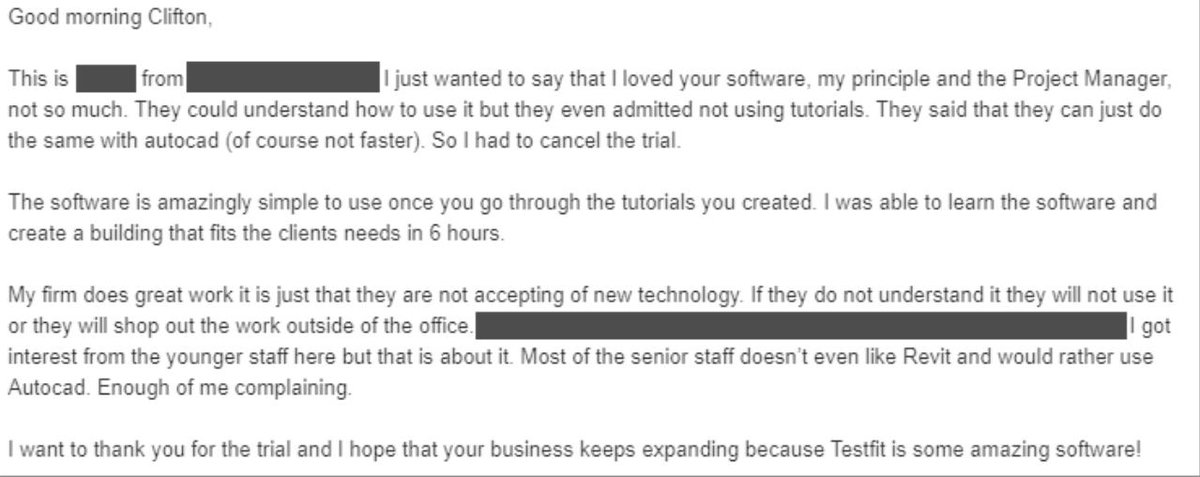 CliftonHarness's tweet image. This is (part of the reason) why there is brain drain in architecture and real estate developers or general contractors will eventually consume the commodity parts of the field...
