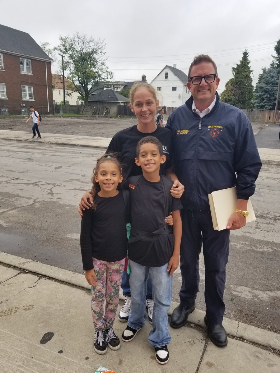 Thank you to Hamtramck Fire Marshall, Mr. Bill Diamond, for visiting with fire safety information for our parents.