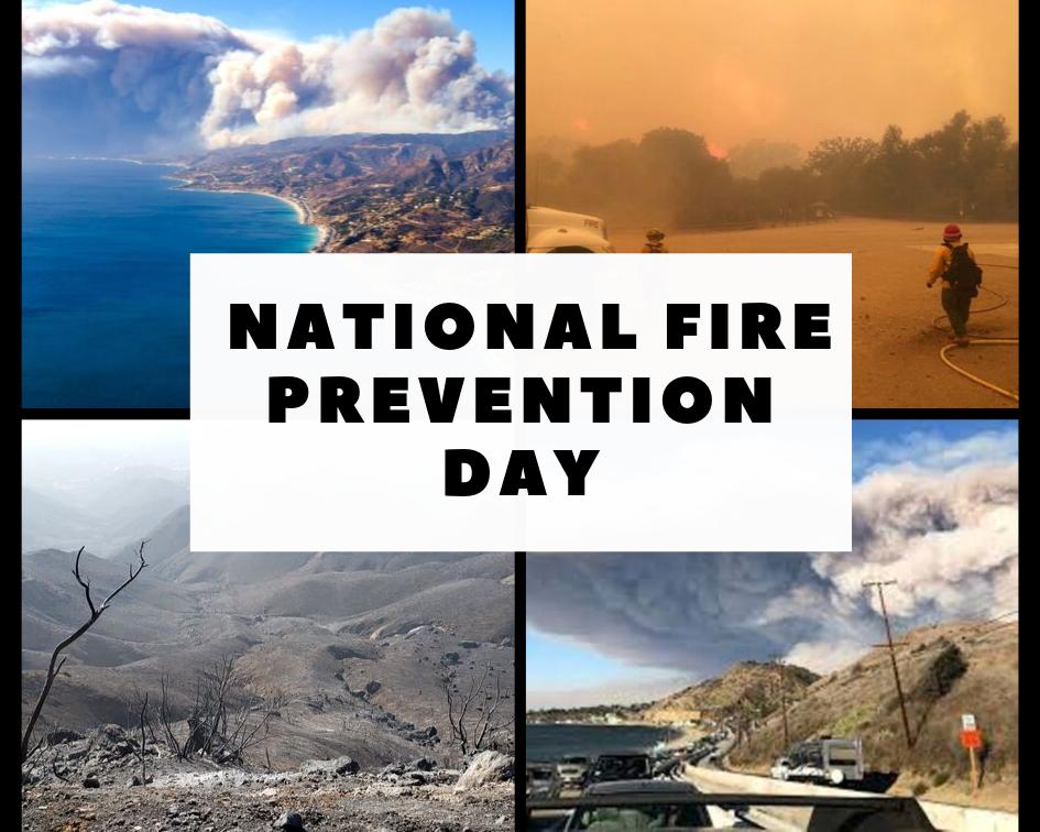 SamoFund's tweet photo. Today is Fire Prevention Day. In 2018, the Woolsey fire burned through @santamonicamtns. As we’re once again in fire season, we hope you have an effective exit plan and fire prevention strategy: https://t.co/KCQbigEn6F and https://t.co/0p4ECUaWPh #WhatYouCanDoWednesday https://t.co/QTSol0CkAx