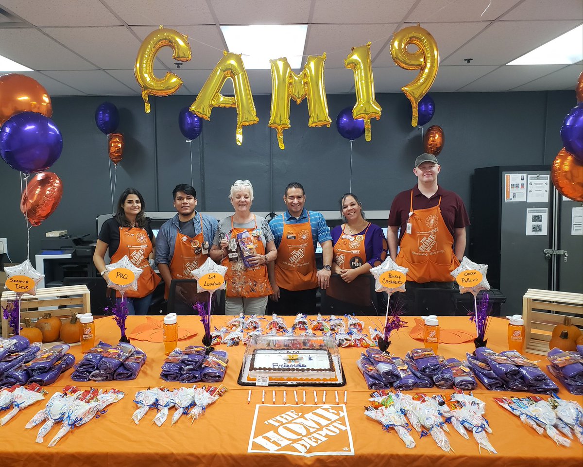 Thank you to all Cashiers. You are a vital part of The Home Depot and we are blessed to have the best.🤗🤗 #THD524 #CAM2019 #TheHomeDepot