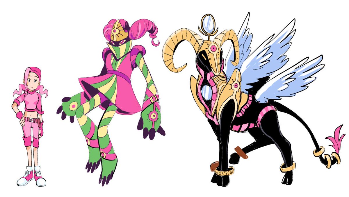 cornhime's tweet photo. drawing digimon peony got me thinking about my digimon frontier oc i made + remade in 20...16? i think.

digimon frontier gets shit on but it was So important to me as a kid https://t.co/5IQH4Lb2Nn